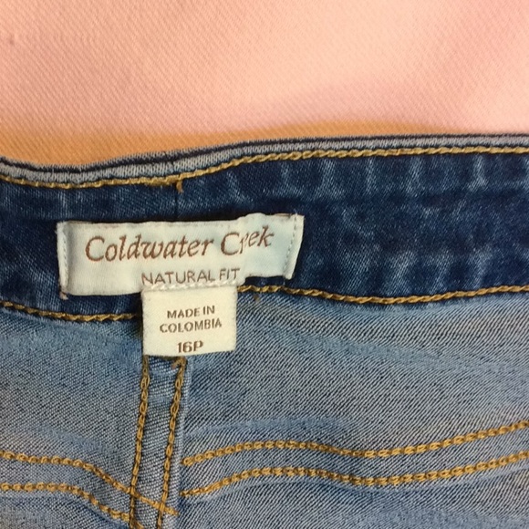 FINAL SALE PRICE Coldwater Creek Denim Jeans in 16 Petite - Picture 6 of 8